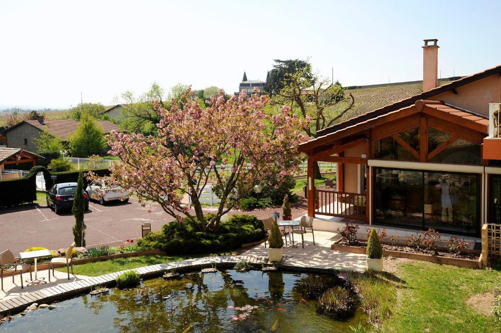 Logis Hotel Des Grands Vins Fleurie Luaran gambar